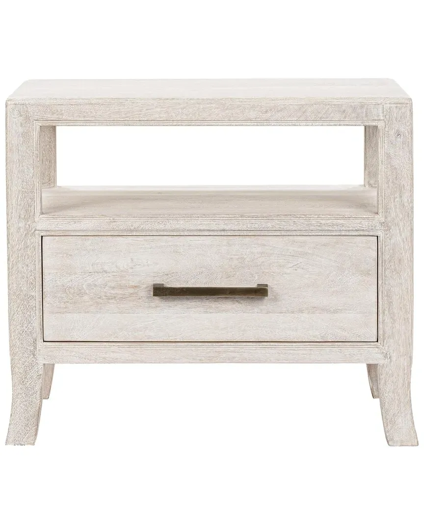 Westmont Nightstand - White, Mango Wood image