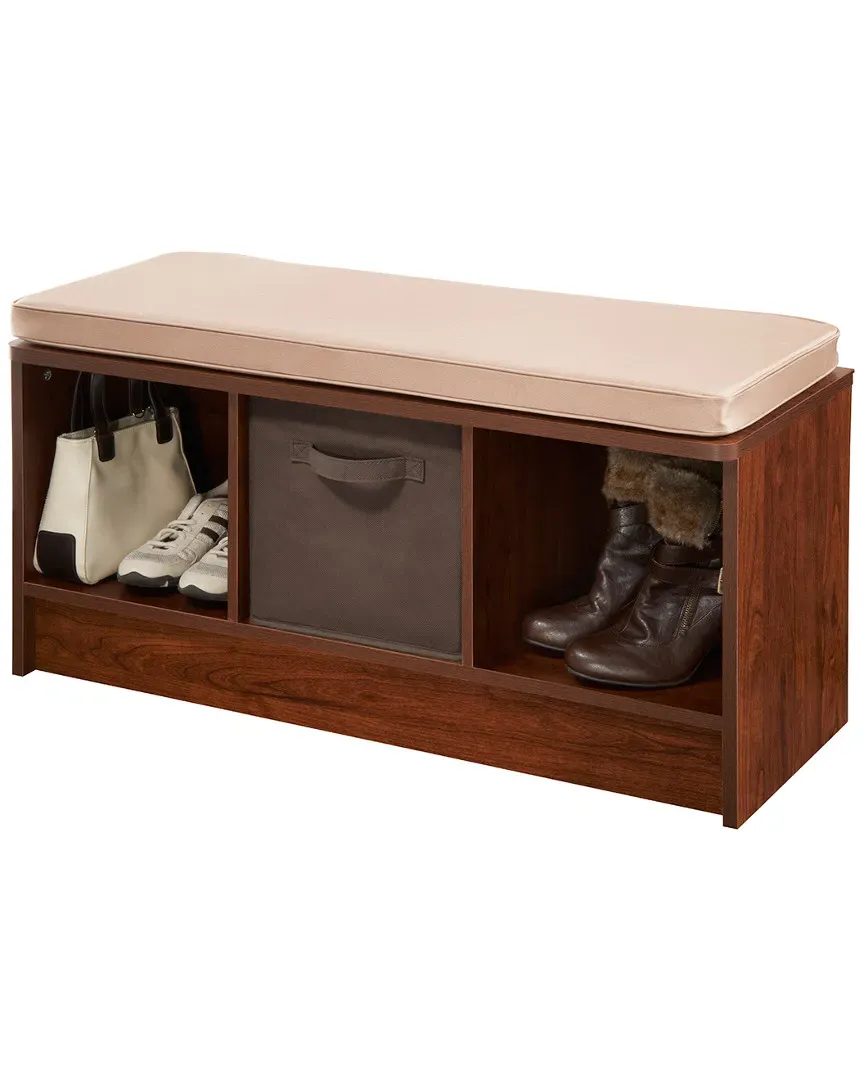 Cubeicals 3-Cube Storage Bench - Tan image