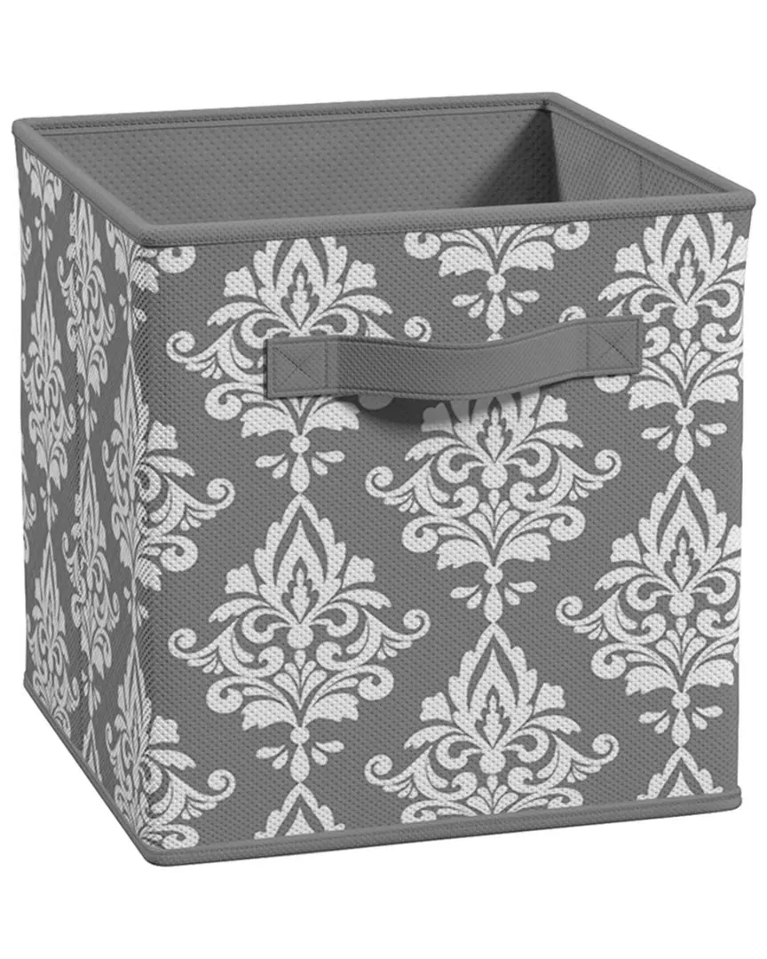 Cubeicals Damask Print Fabric Drawer - Polypropylene