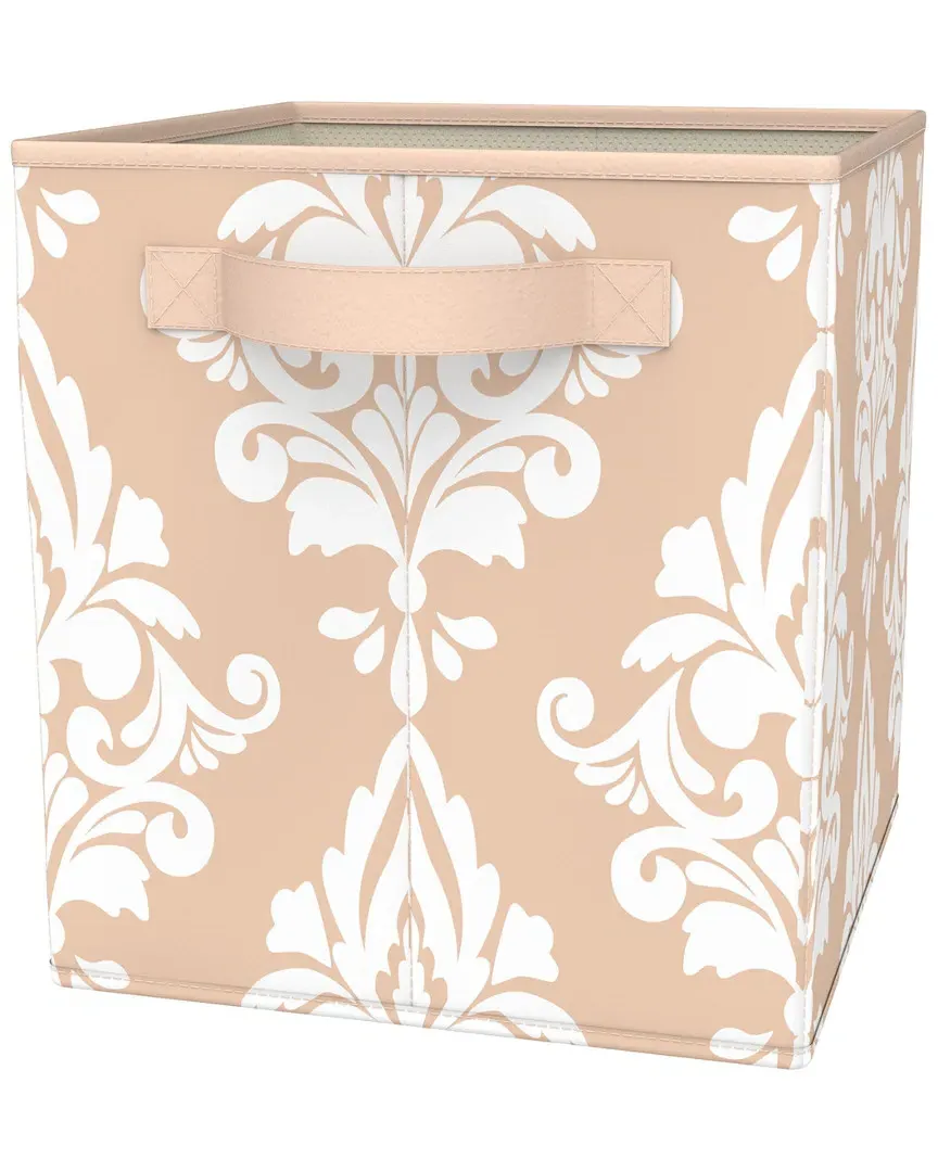 Damask Print Storage Fabric Drawer - Polypropylene image