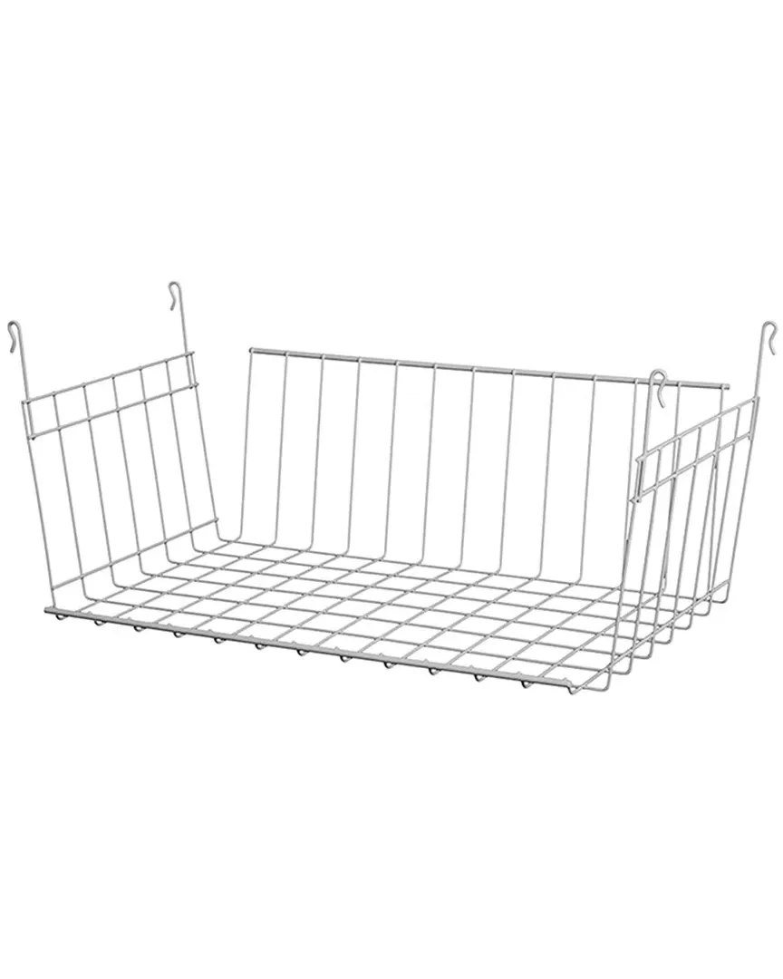 Wire Shelving Hanging Storage Basket - Steel image