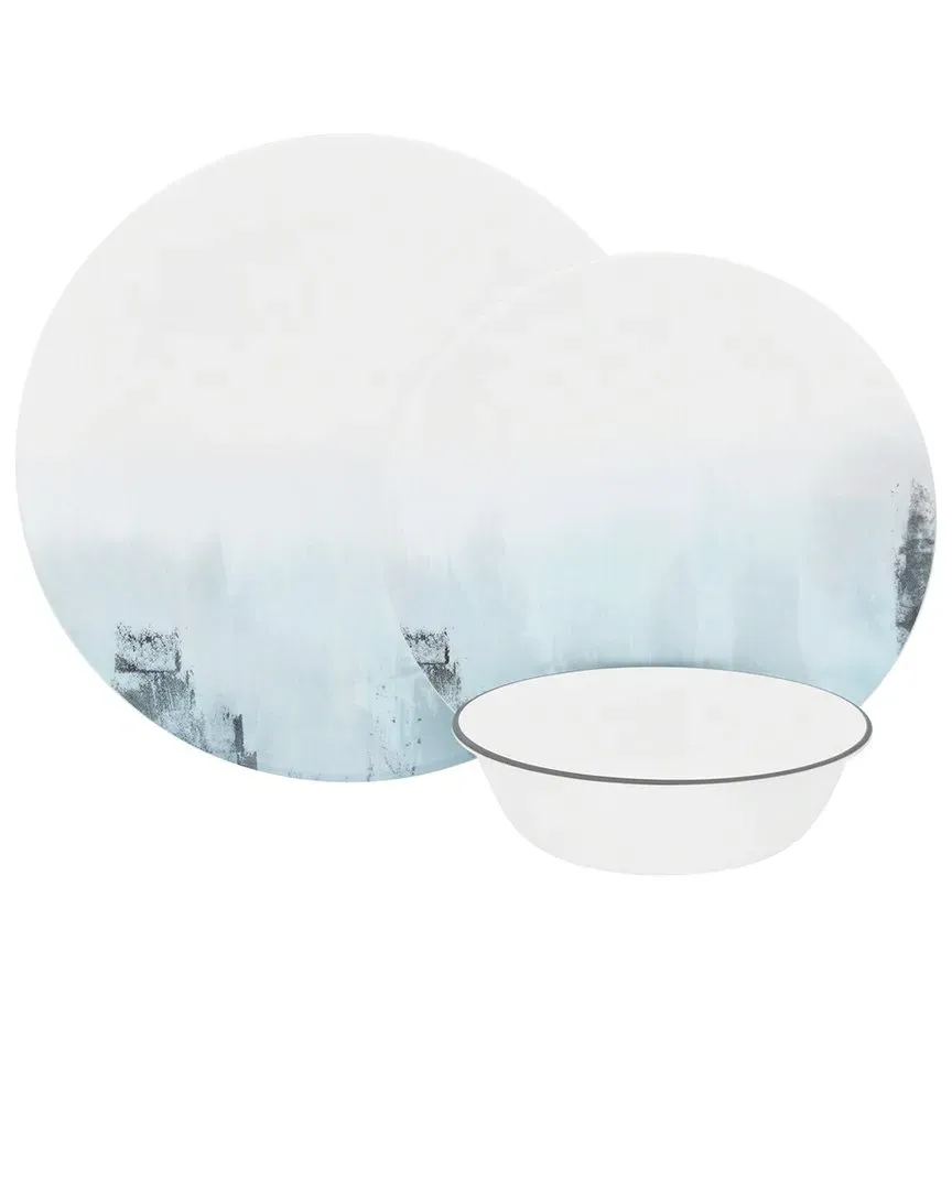 Boutique Tranquil Reflection 12pc Dinnerware Set - White image