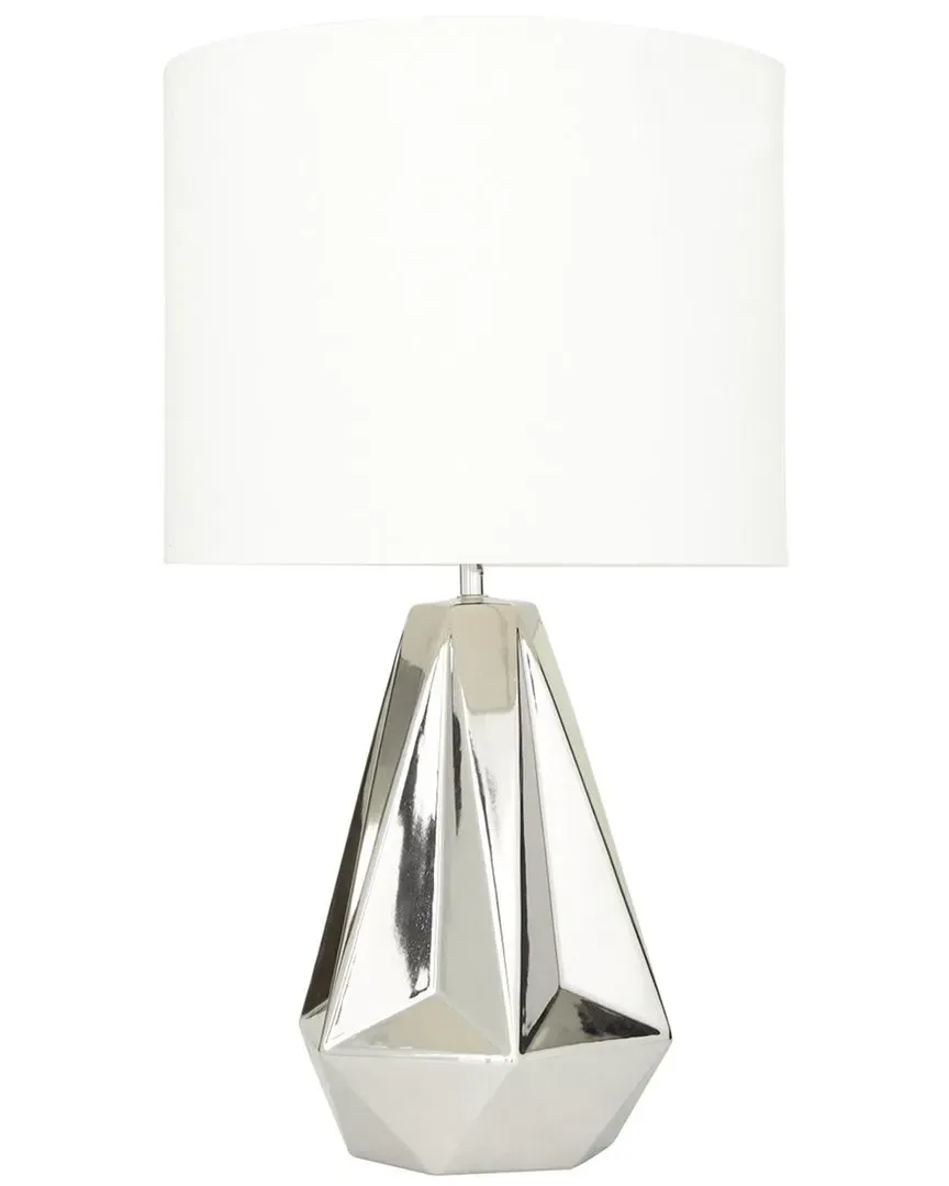 Ceramic Table Lamp - Silver, Stoneware image