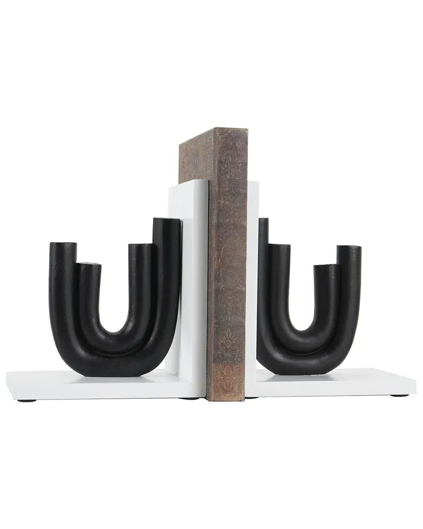 Set of 2 Bookends - Black image