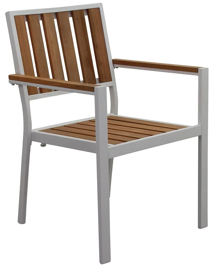 Catalina 2 Dining Arm Chairs - White image
