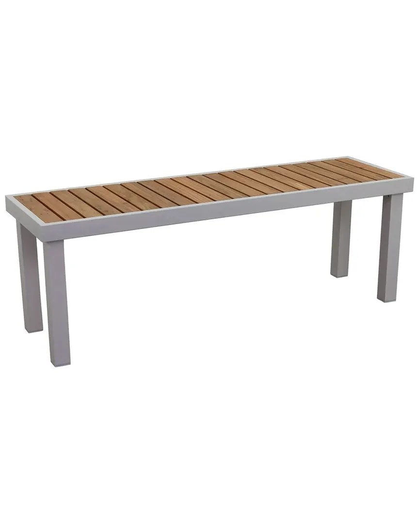Catalina 52In Dining Bench - White image