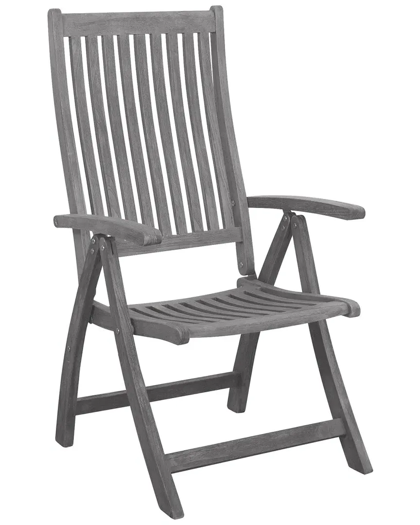 Surf Side 5 Position Arm Chair - Driftwood Gray, Teak image