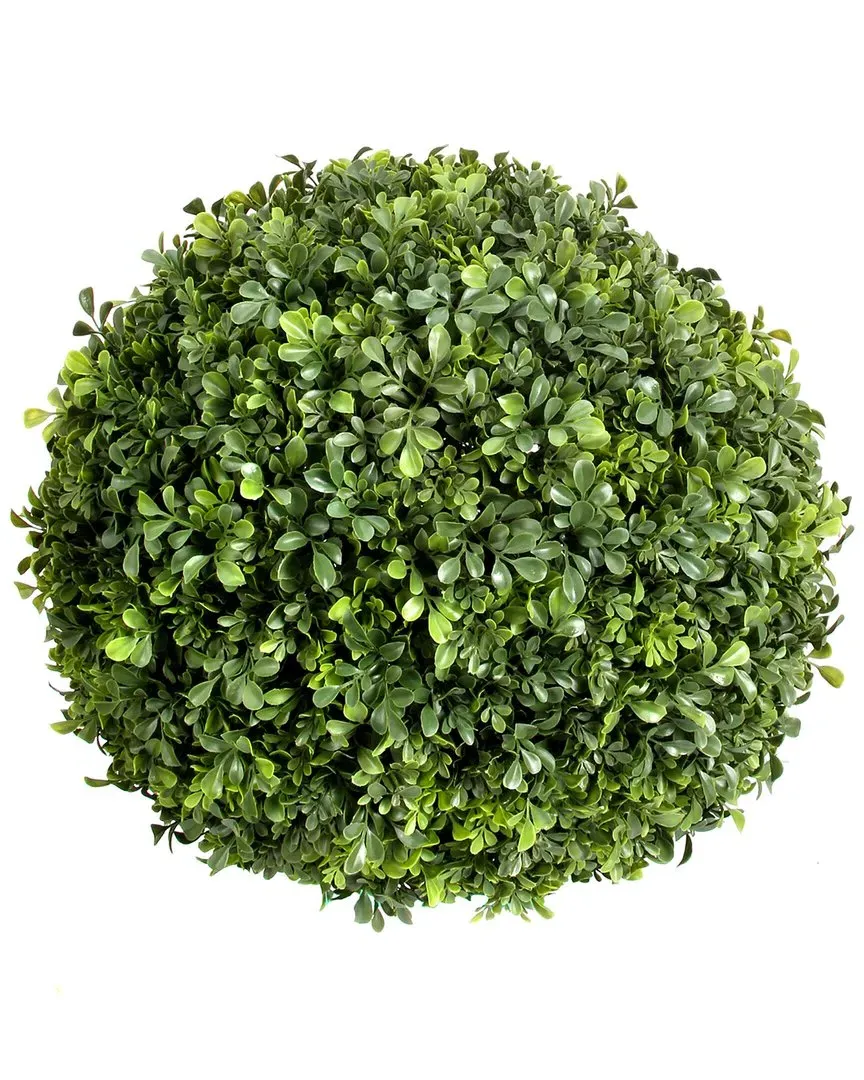 18in Boxwood Ball UV Rated - Green