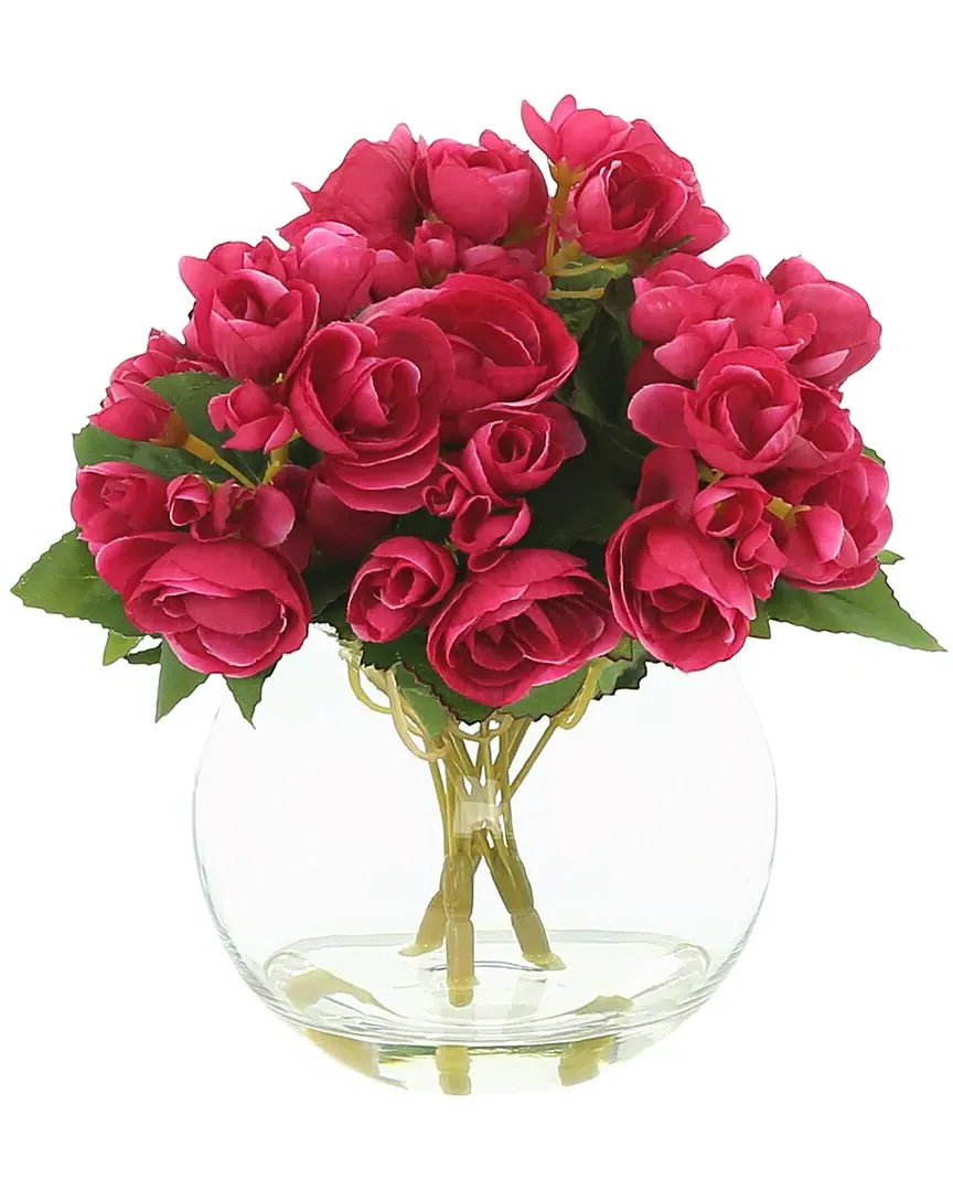 Creative Displays Round Begonia Floral Arrangement - Pink image