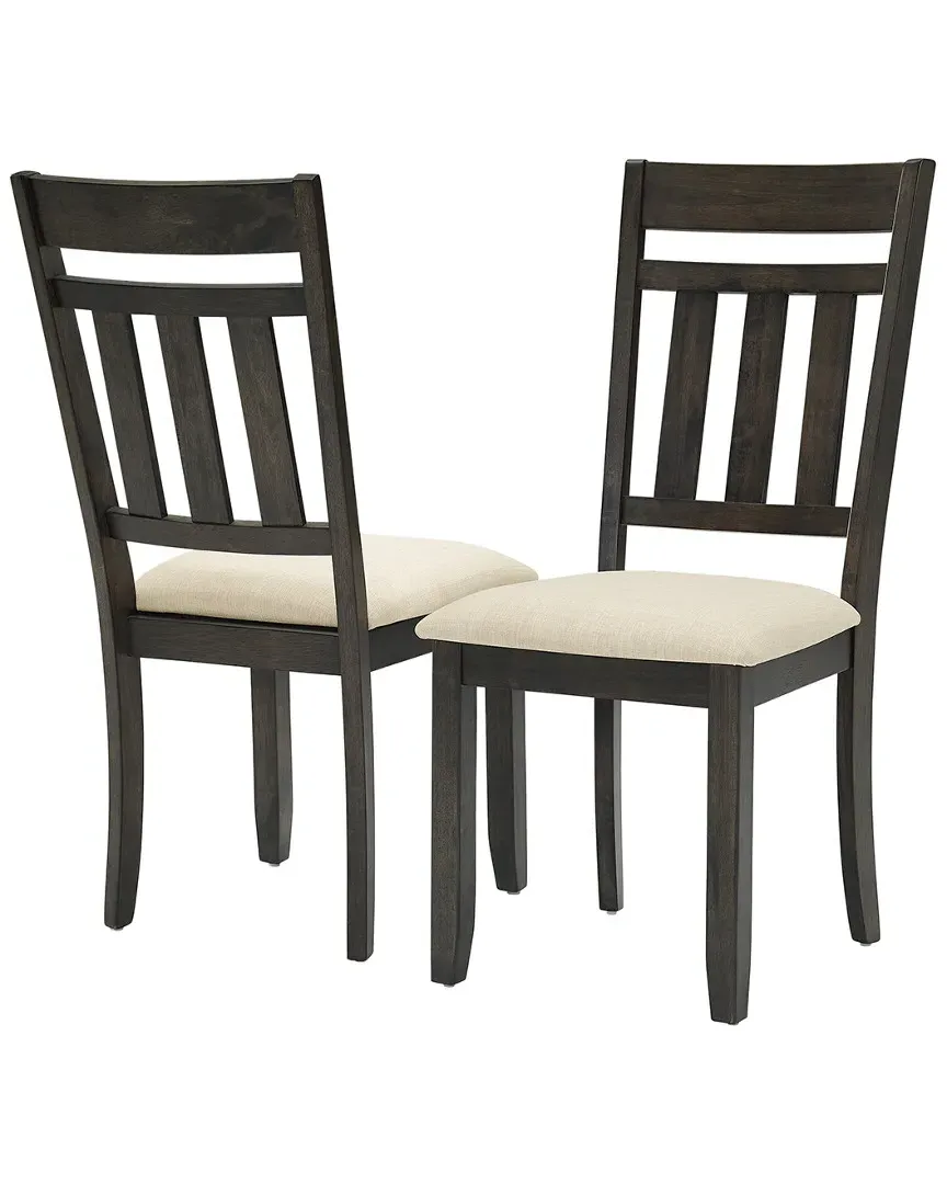 Hayden 2pc Dining Chair Set - Slate