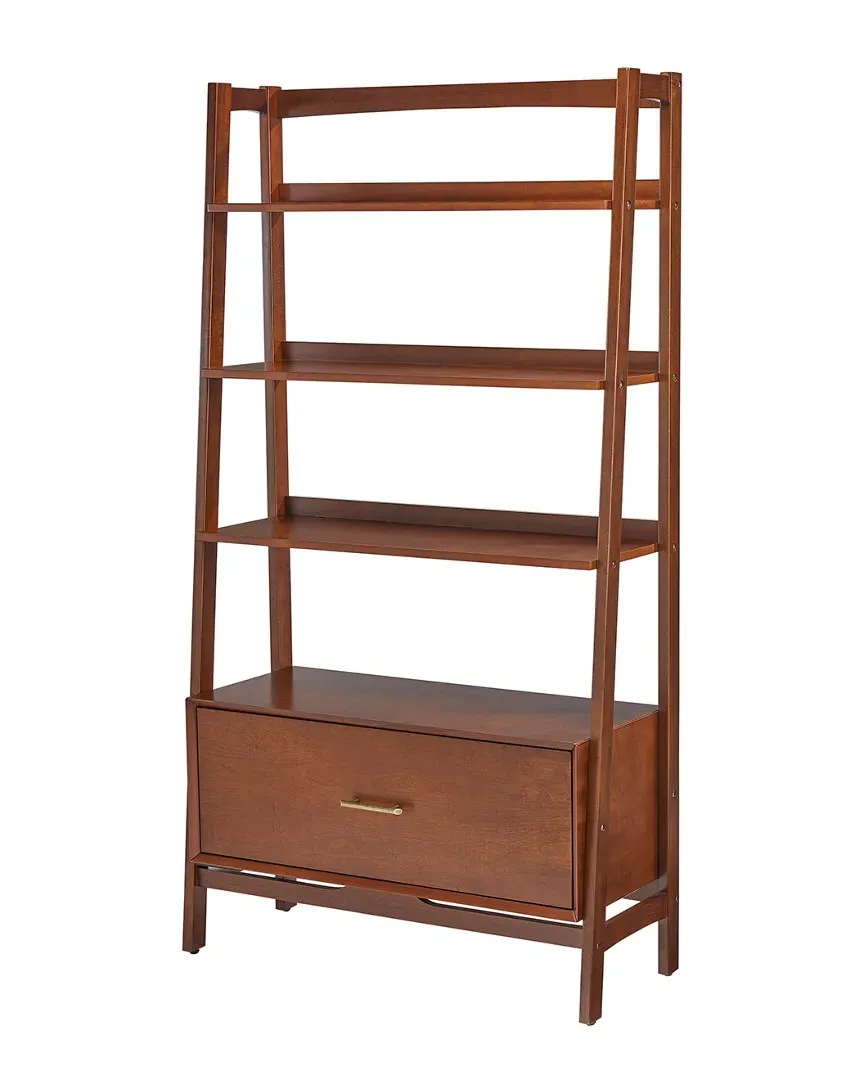 Landon Large Etagere with Drawer - Mahogany image