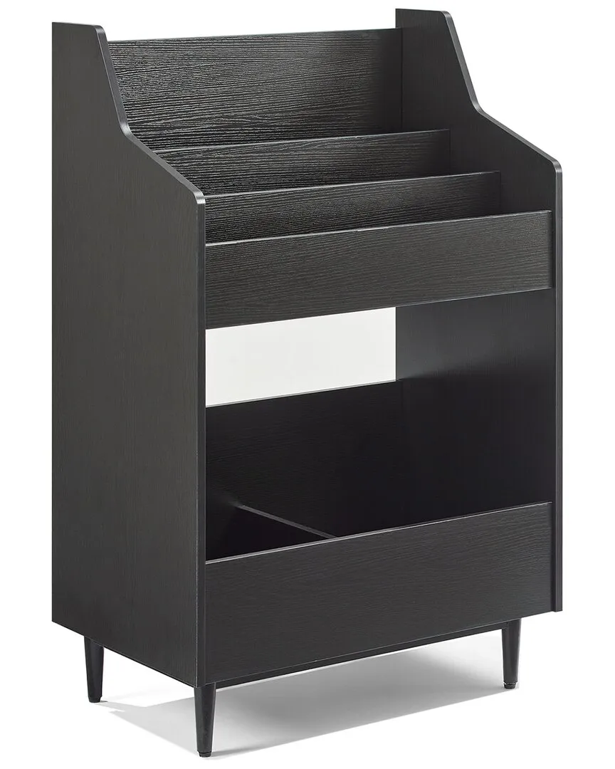 Liam Record Storage Stand - Black image