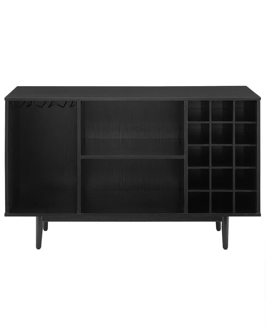 Liam Wine Storage Sideboard - Black