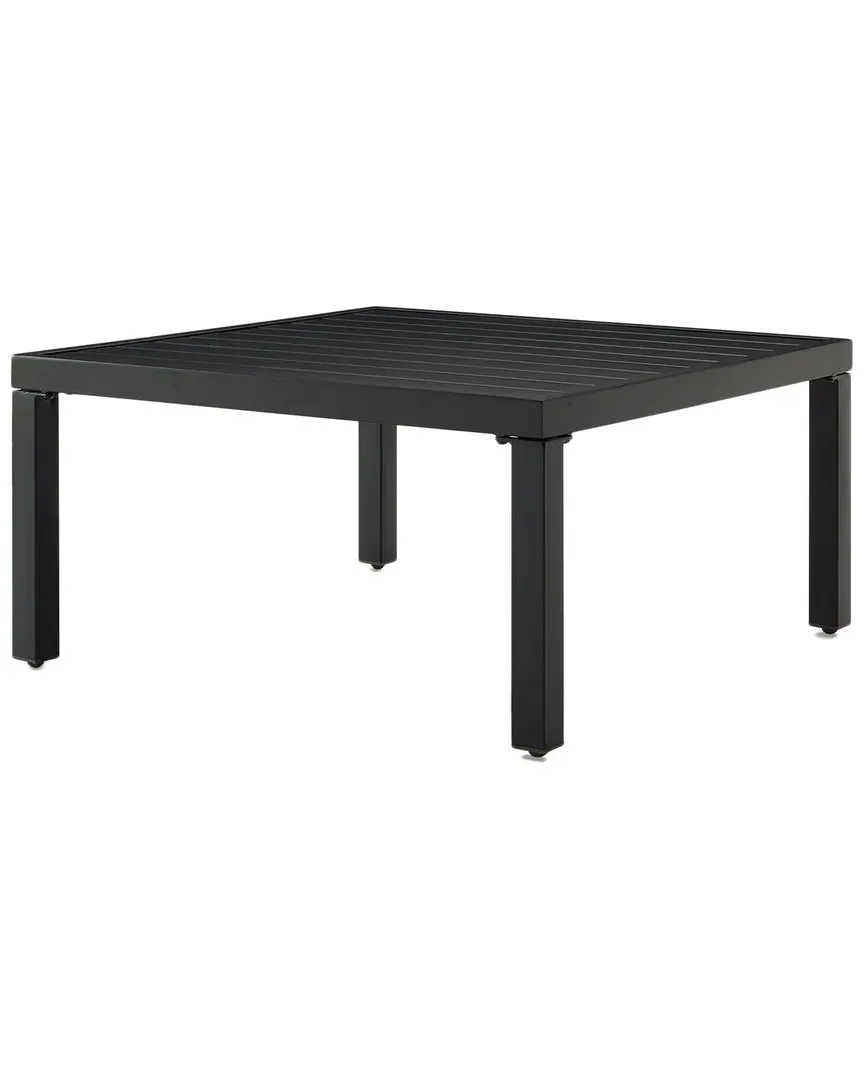 Piermont Outdoor Sectional Coffee Table - Black, Steel image