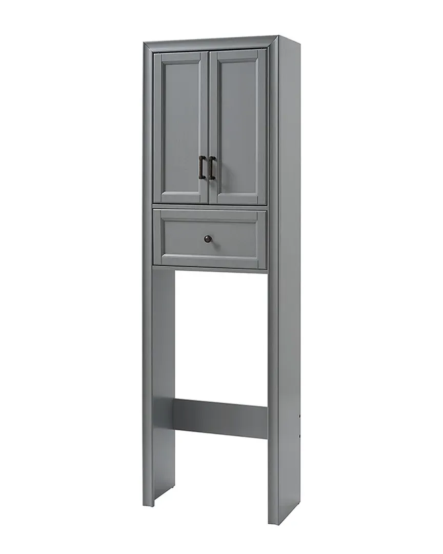 Tara Space Saver Cabinet - Grey, Pine image