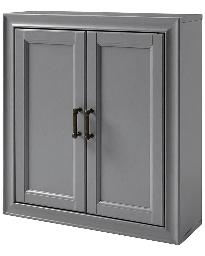 Tara Wall Cabinet - Grey, Pine image