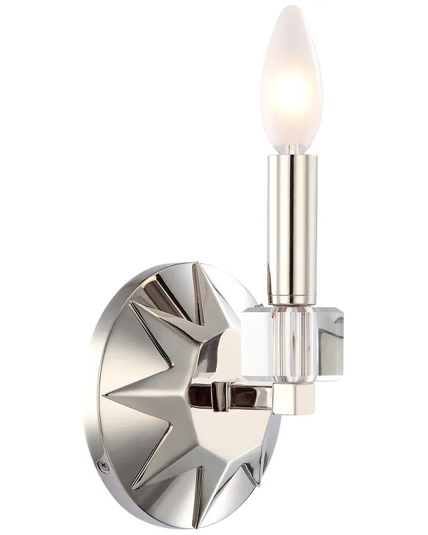 1-Light Carson Sconce - Polished Nickel image