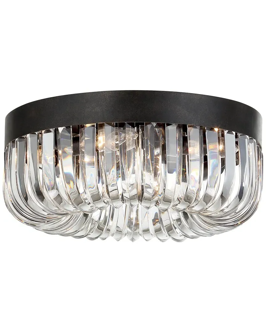 Alister 5 Light Ceiling Mount - Charcoal Bronze, Steel image