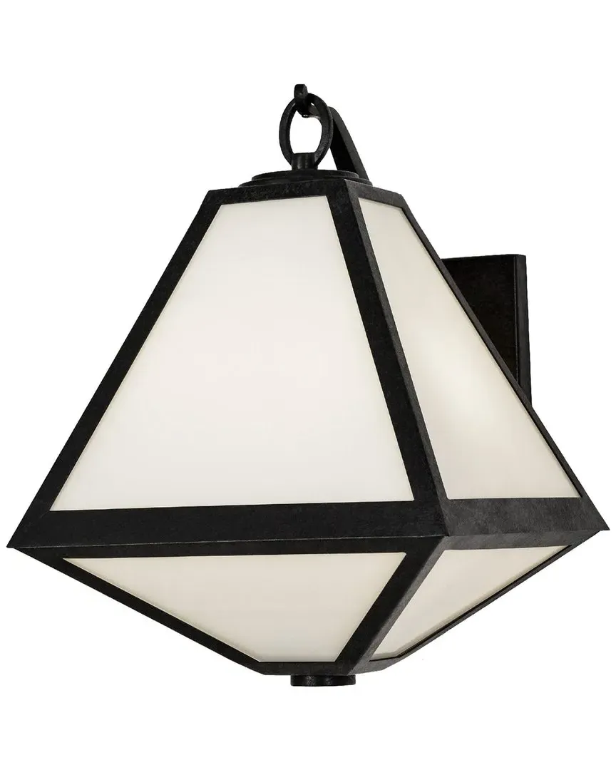 Brian Patrick Flynn Glacier Outdoor 2-Light Wall Mount - Black image