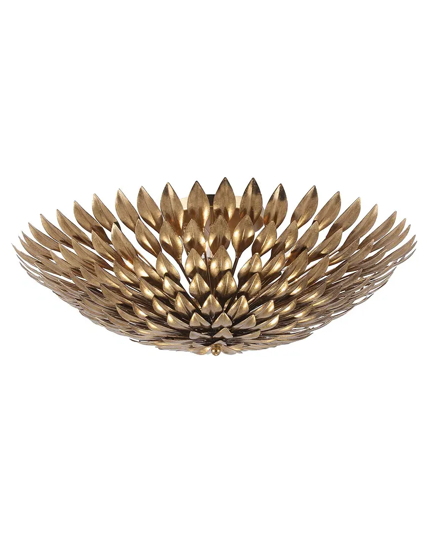 Broche 6-Light Sconce - Antique Gold, Wrought Iron image