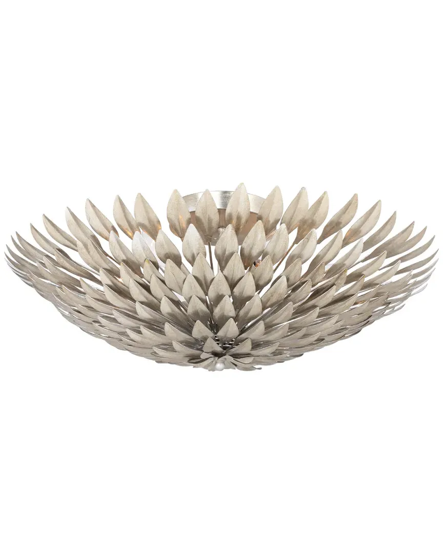 Broche 6-Light Sconce - Antique Silver, Wrought Iron