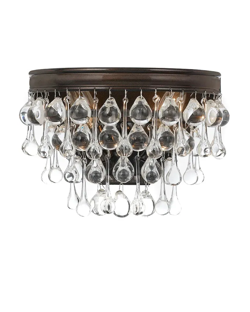 Calypso 2-Light Wall Sconce - Bronze, Brass image