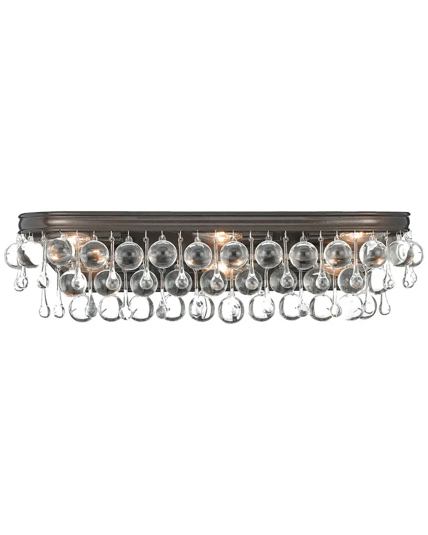 Calypso 6-Light Bathroom Vanity Light - Bronze, Steel image