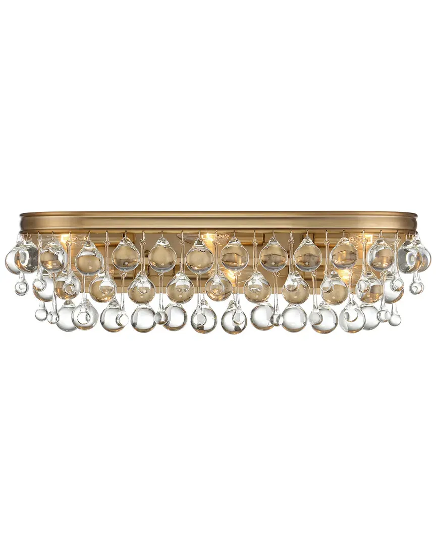Calypso 6-Light Bathroom Vanity Light - Gold, Steel