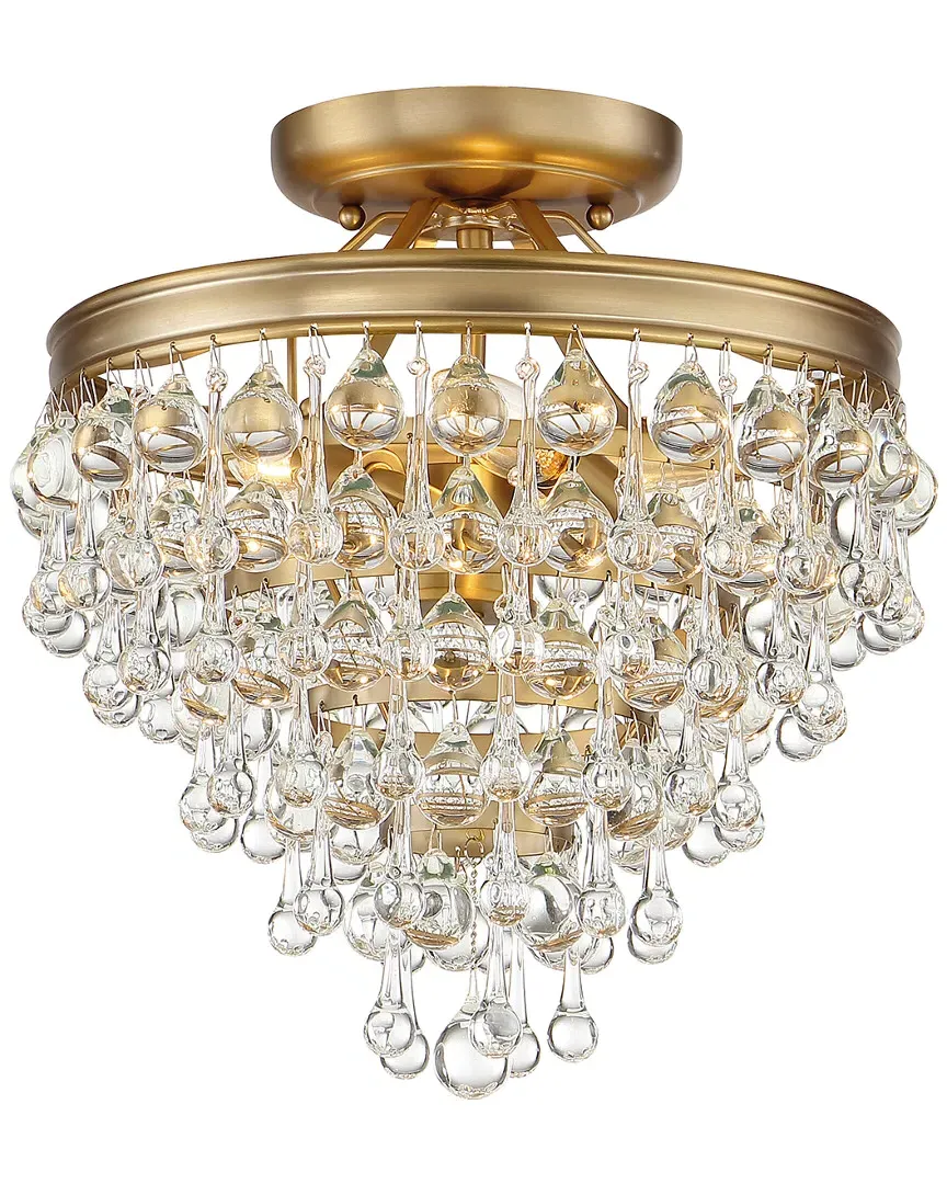 Calypso 6-Light Mini Chandelier - Vibrant Gold, Steel image