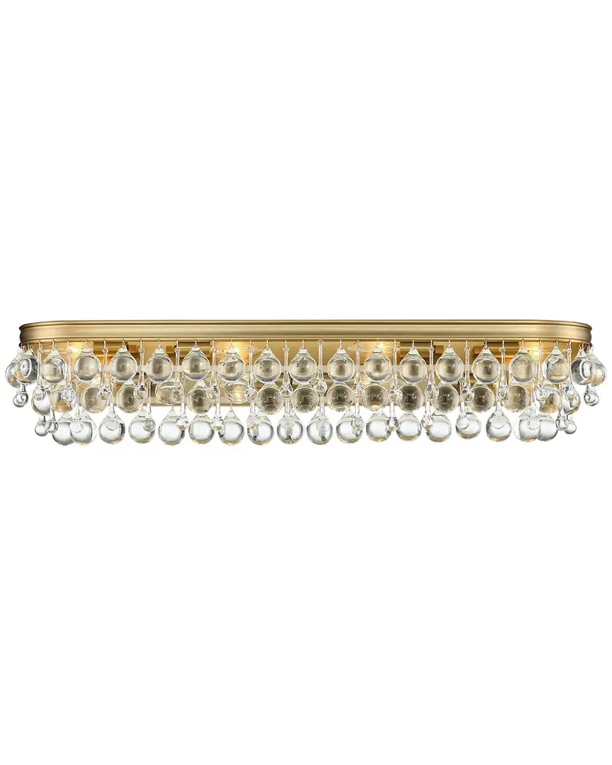 Calypso 8-Light Bathroom Vanity Light - Gold, Steel image