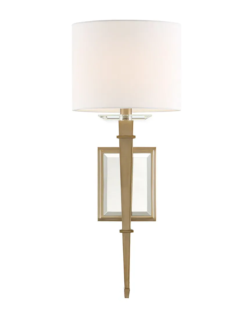 Clifton 1-Light Wall Sconce - Aged Brass, Steel image