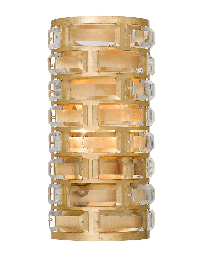 Crystorama 4-Light Meridian Sconce - Antique Gold image