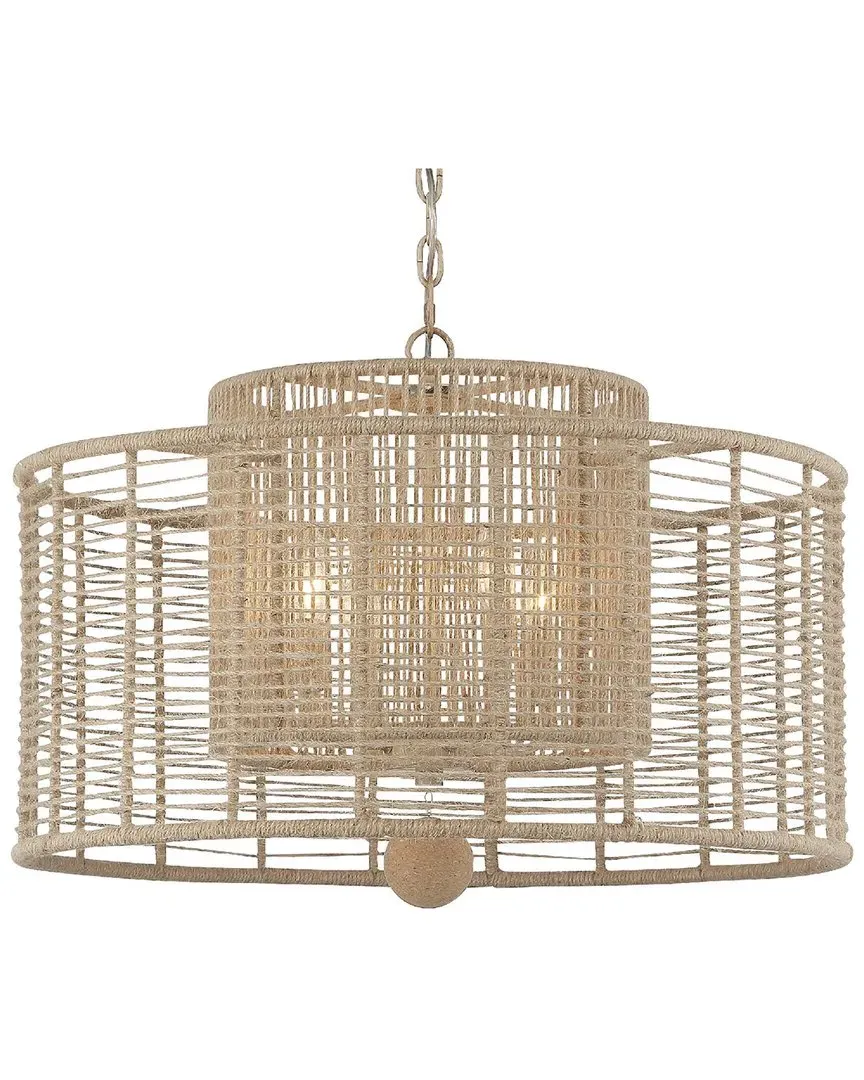 Crystorama Jayna 4-Light Chandelier - Burnished Silver image