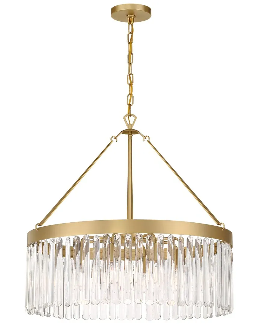 Emory 8-Light Chandelier - Gold, Steel