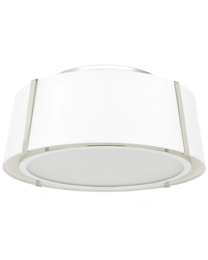 Fulton 3-Light Ceiling Mount - Nickel, Steel