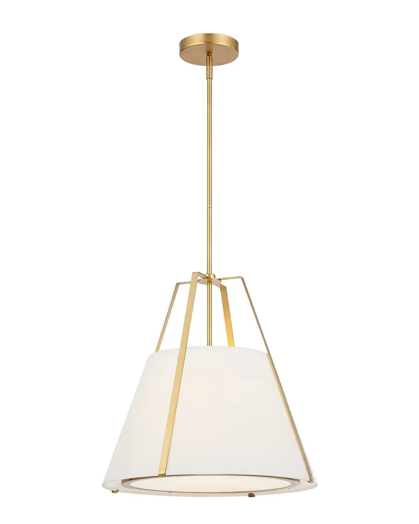 Fulton 3 Light Pendant - Antique Gold, Steel image