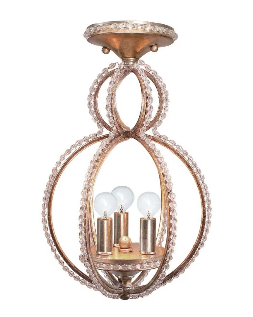 Garland 3-Light Semi-Flush - Distressed Twilight image