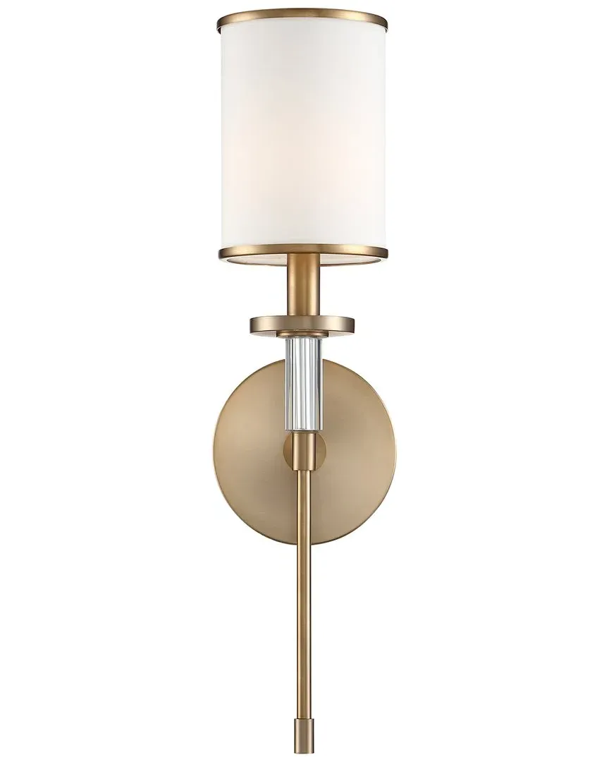 Hatfield 1-Light Wall Mount - Vibrant Gold, Steel image