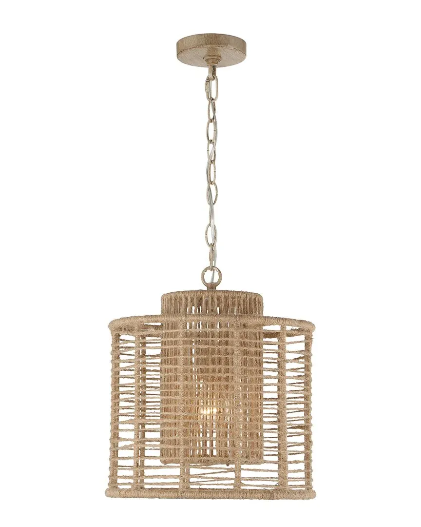 Jayna 1 Light Pendant - Silver, Steel