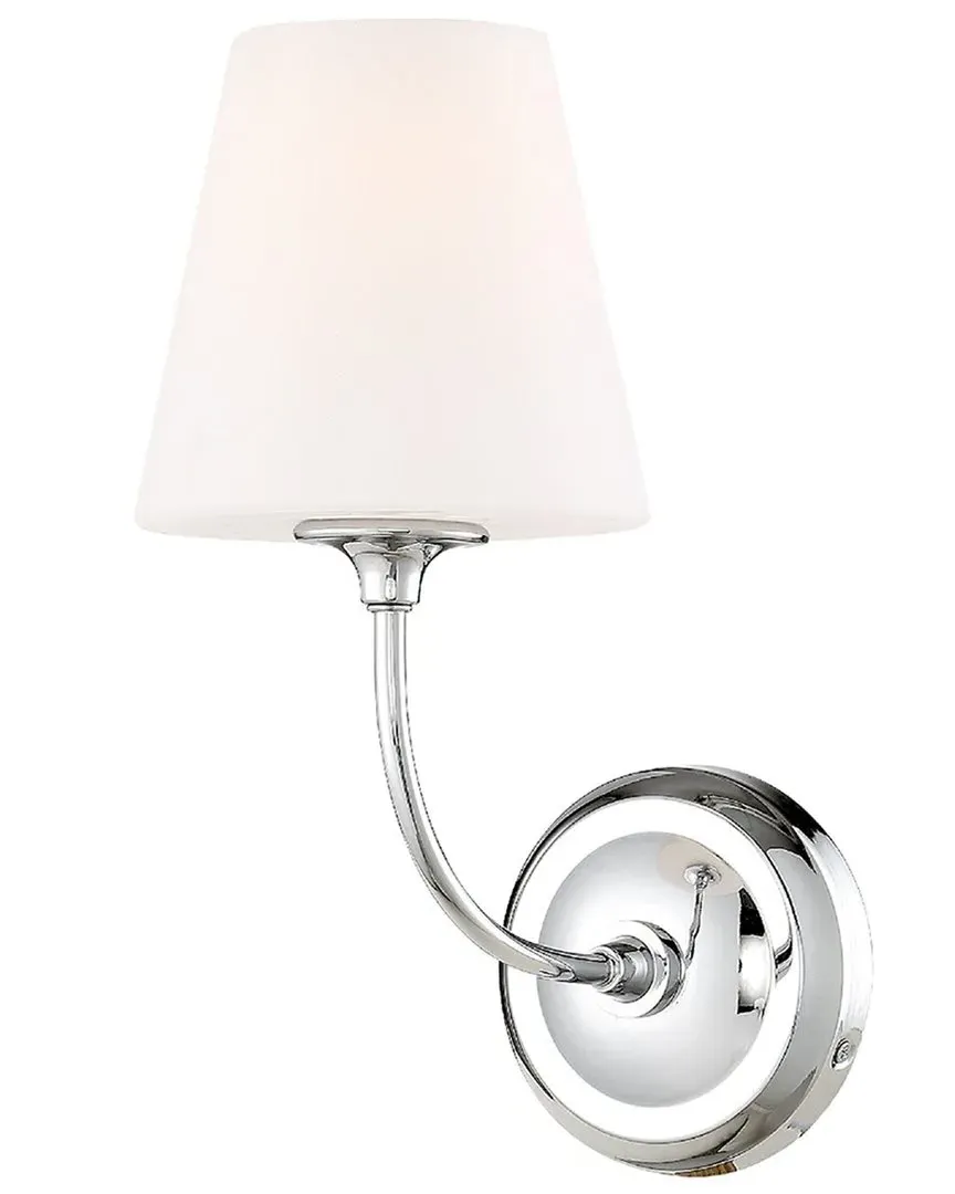 Libby Langdon Sylvan 1-Light Wall Mount - Polished Chrome image