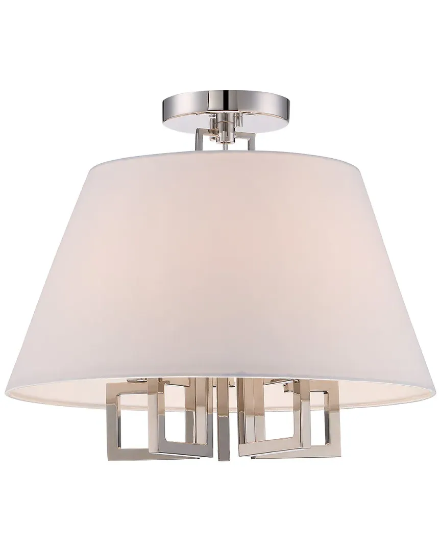 Libby Langdon Westwood 5-Light Ceiling Mount - Polished Nickel image