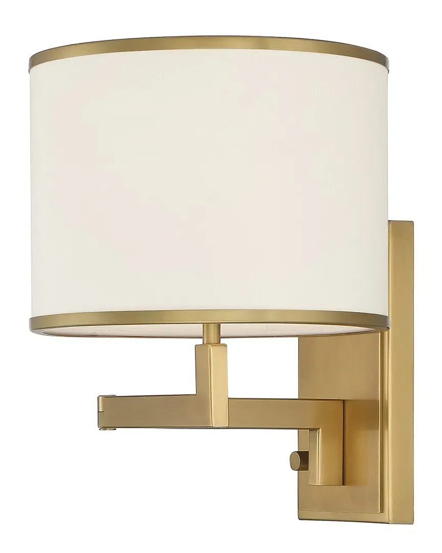Madison 1 Light Task Light - Aged Brass, Iron image