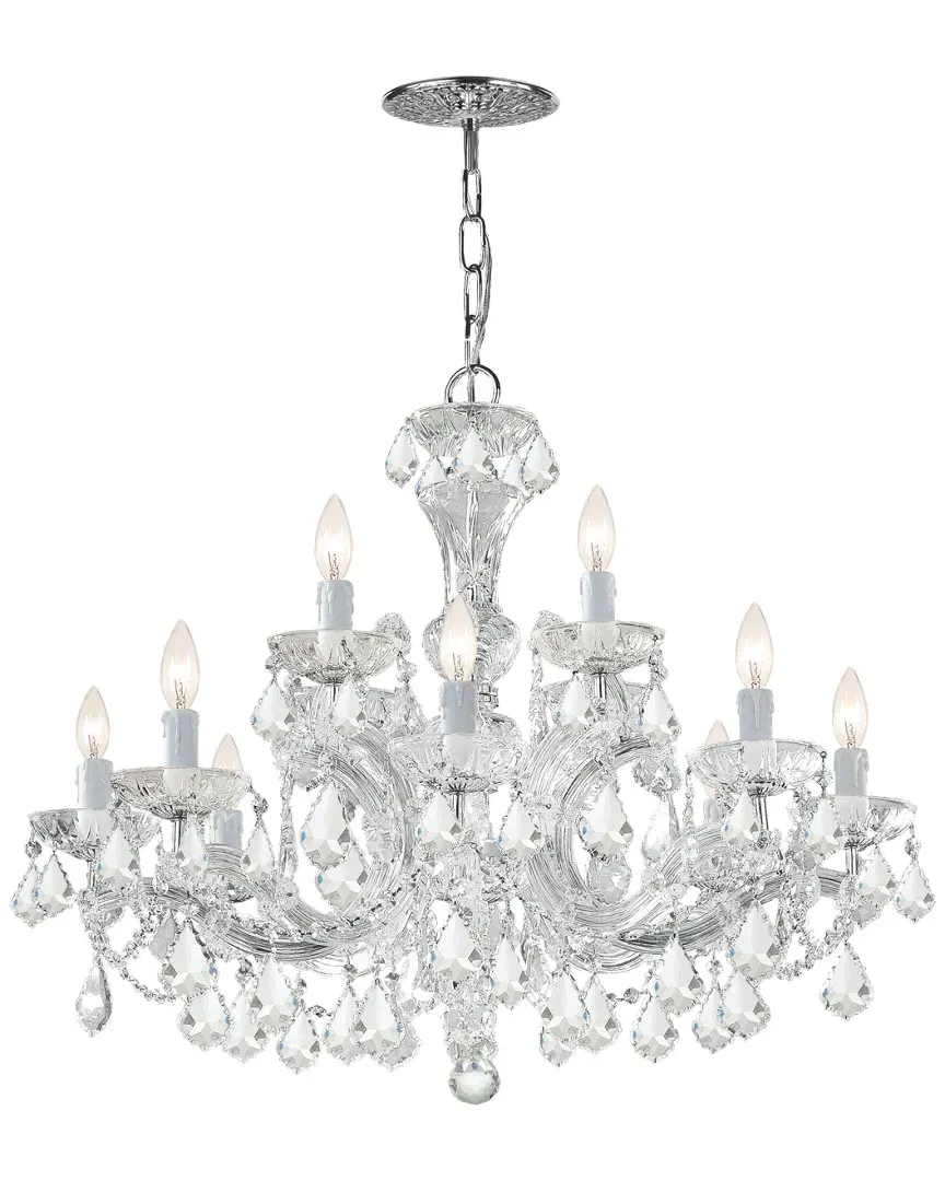 Maria Theresa 12-Light Swarovski Crystal Chandelier - Chrome image