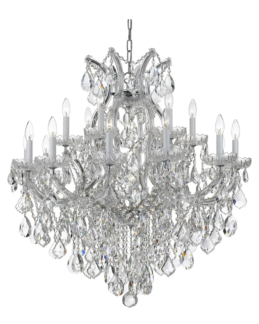 Maria Theresa 19-Light Chandelier - Chrome, Glass image