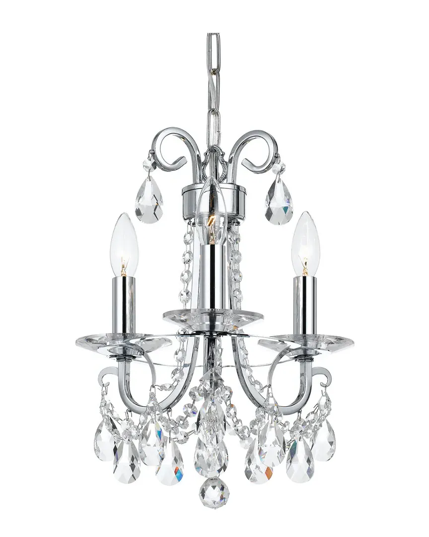 Othello 3-Light Mini Chandelier Swarovski Spectra - Chrome