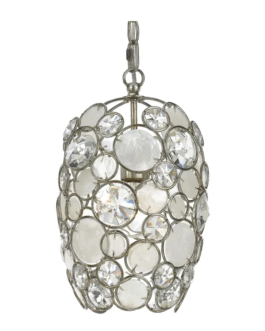 Palla 1-Light Mini Chandelier - Antique Silver image