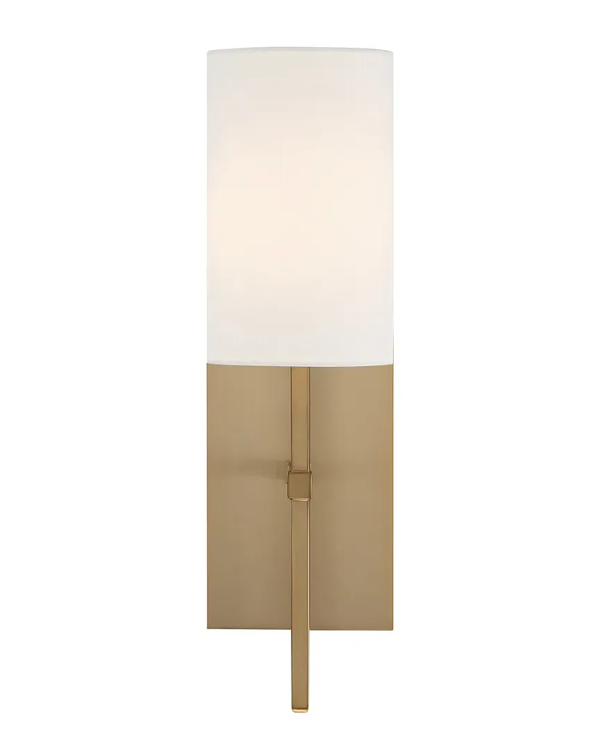 Veronica 1-Light Wall Sconce - Aged Brass, Steel image