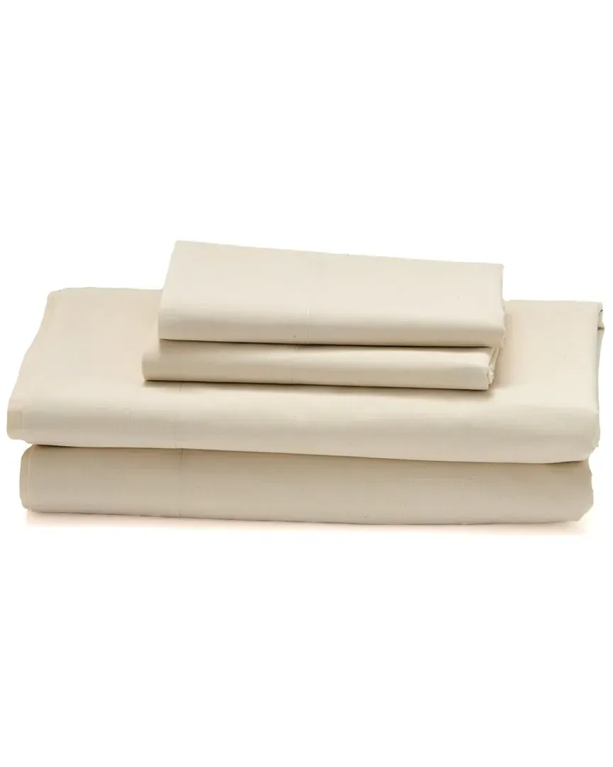 Katahdin Organic Percale Sheet Set - Natural, Cotton