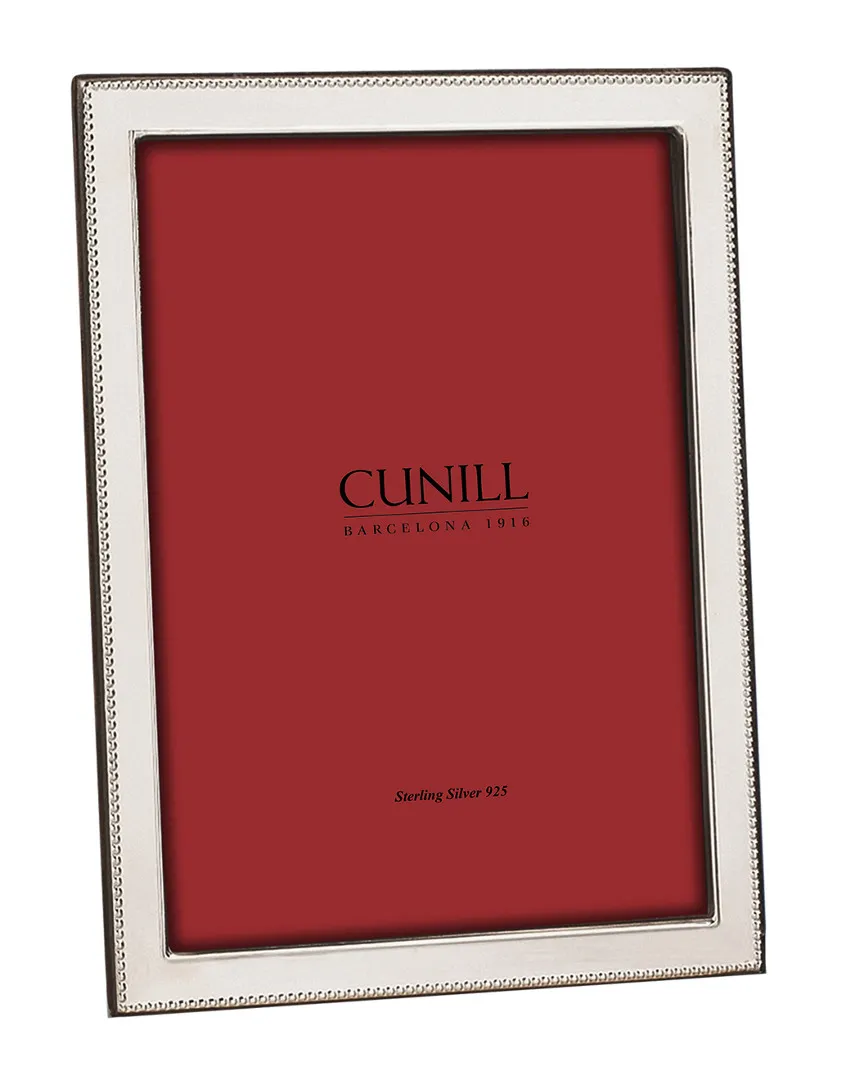 Cunill Beaded Picture Frame - Sterling Silver