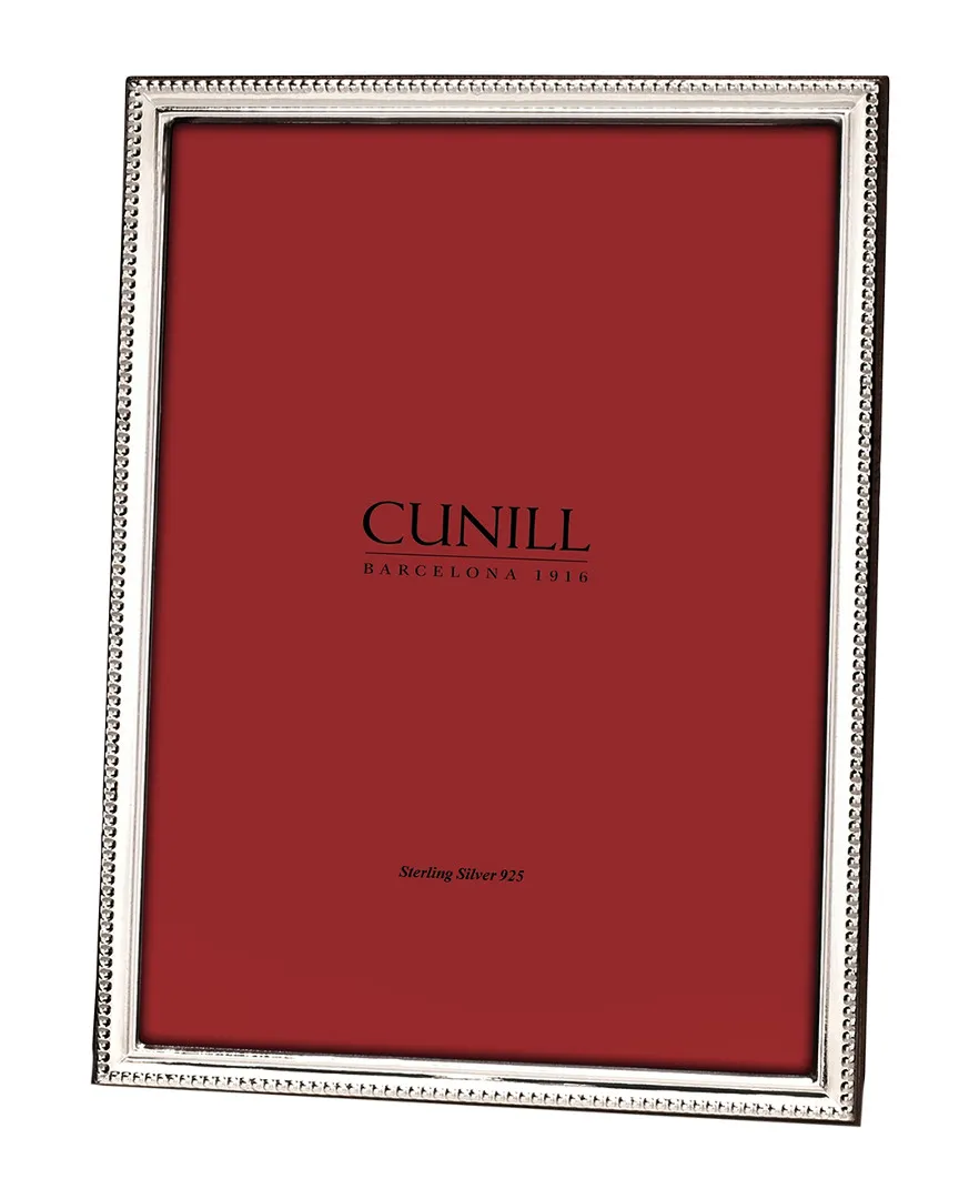 Sterling Silver Narrow Bead Frame